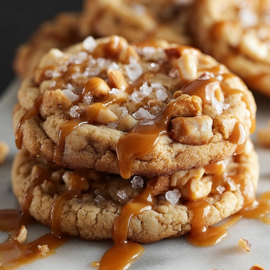 Salted Caramel Crunch Cookies Recipe