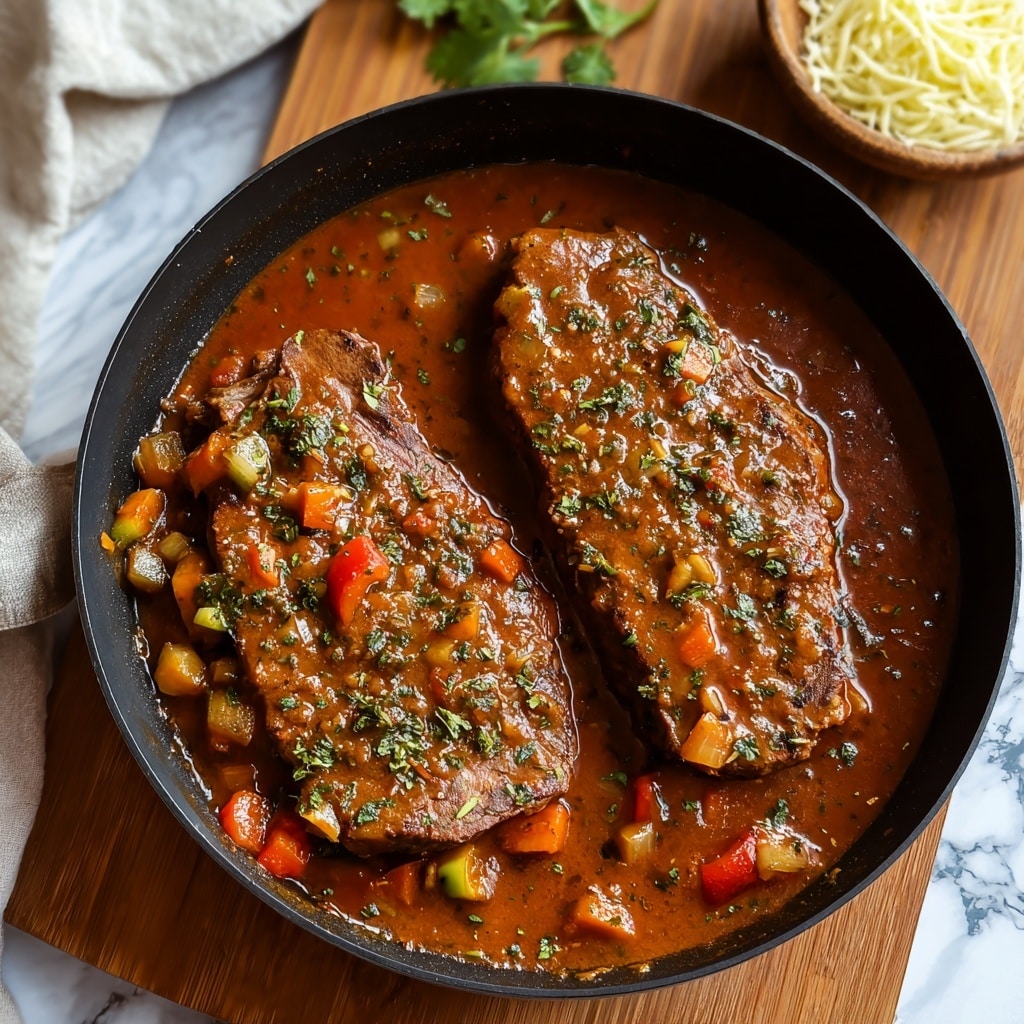 Smothered Swiss Steak Recipe - Recipe Image