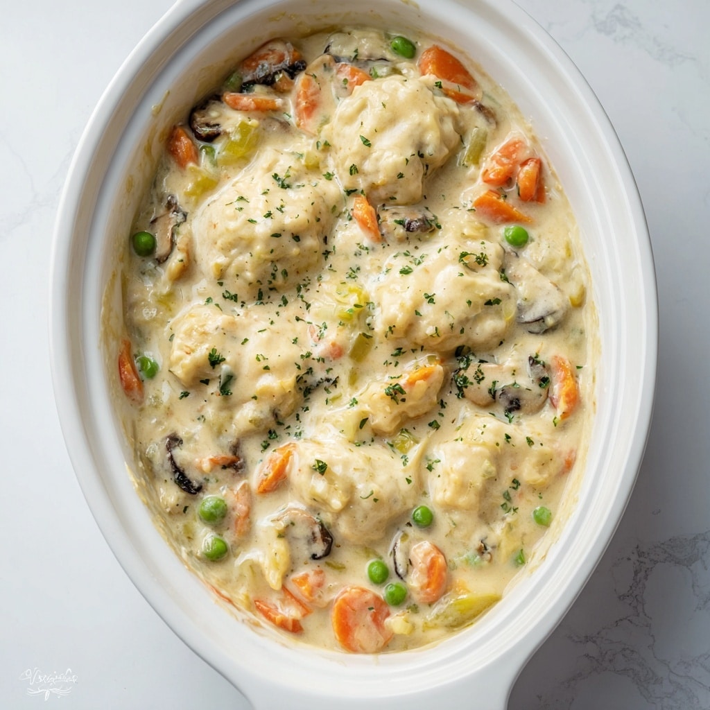 Crockpot Chicken and Dumplings Recipe - Recipe Image
