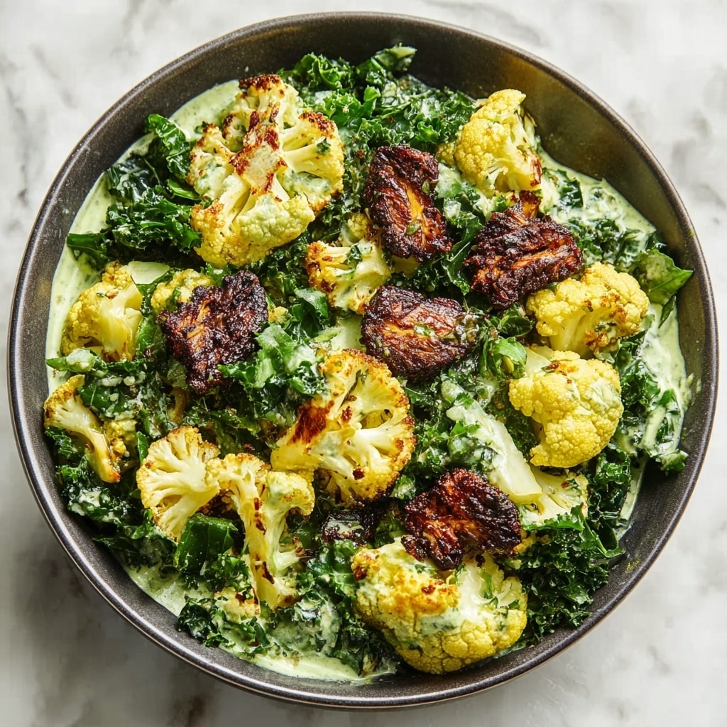 Roasted Cauliflower Green Goddess Salad Recipe - Recipe Image