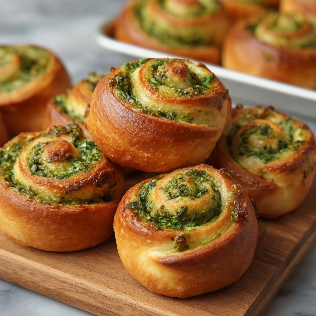 Spinach and Ricotta Rolls Recipe - Recipe Image