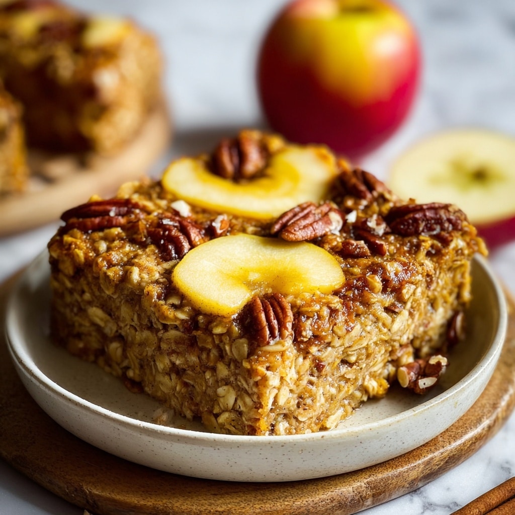 Oatmeal Apple Breakfast Bake Recipe - Recipe Image