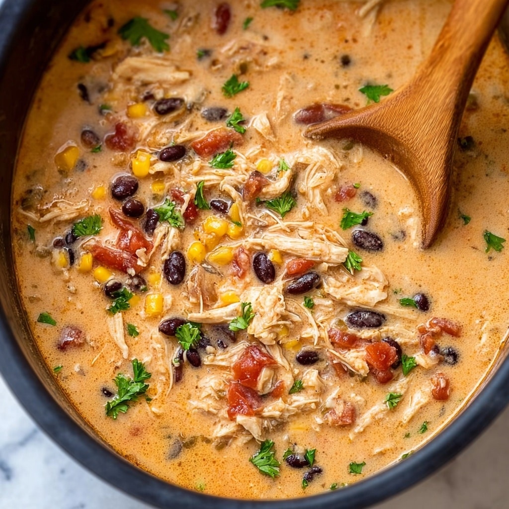 Slow Cooker Cream Cheese Crack Chicken Chili Recipe - Recipe Image