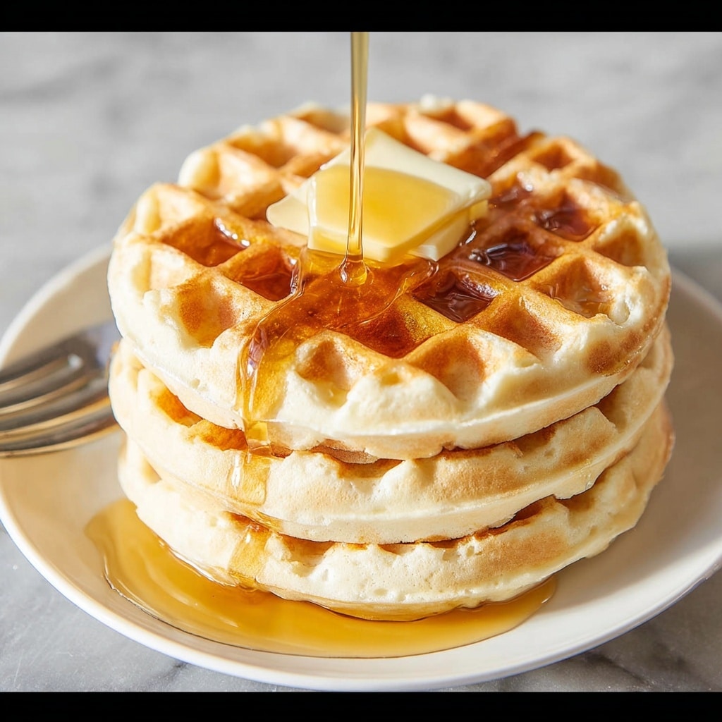 Easy Biscuit Waffles Recipe - Recipe Image