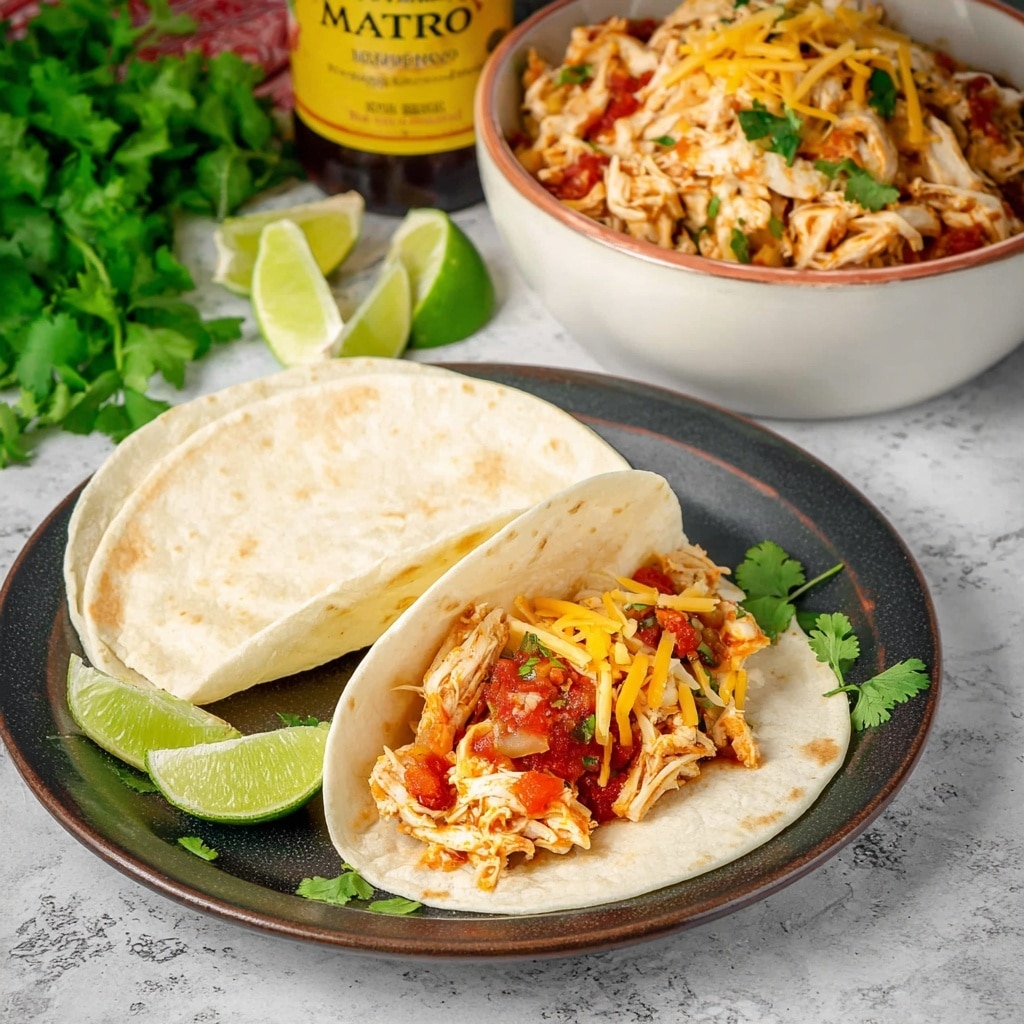 Slow Cooker Salsa Chicken Recipe - Recipe Image