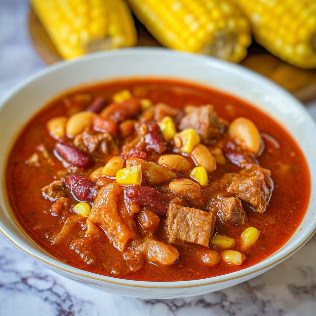 Smoked Sausage & Turkey Brunswick Stew Recipe - Recipe Image