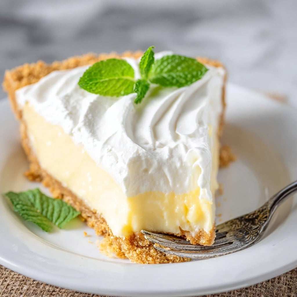 Lemon Buttermilk Icebox Pie Recipe - Recipe Image