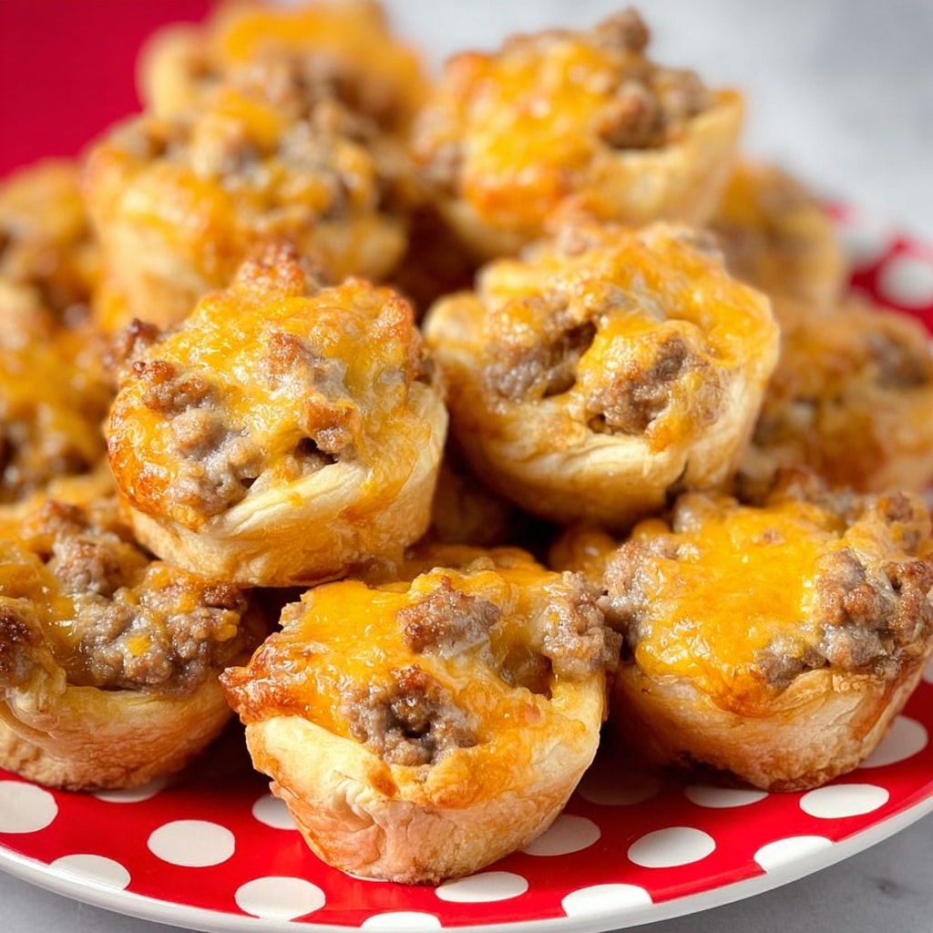 Sausage and Cream Cheese Biscuit Bites Recipe - Recipe Image