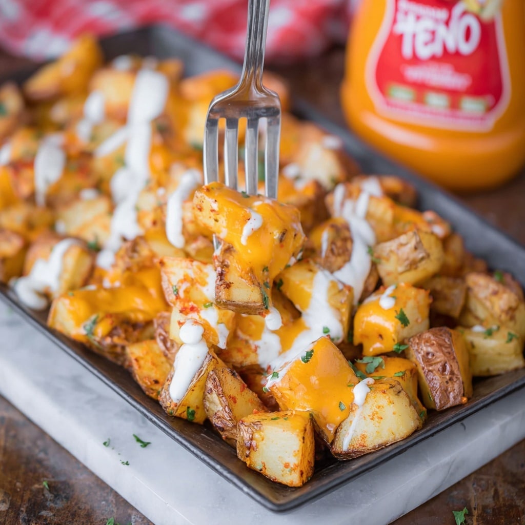 Buffalo Potato Wedges Recipe - Recipe Image