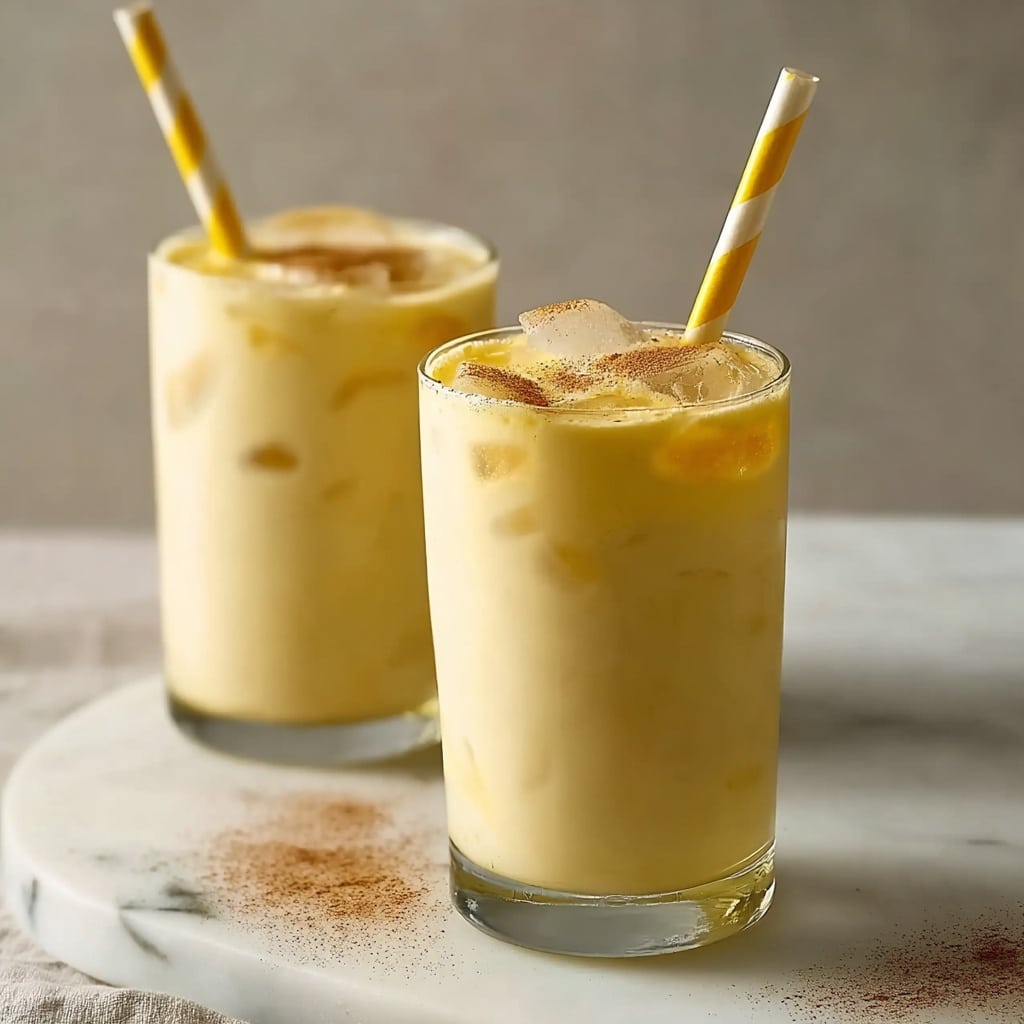 Turmeric Iced Latte Recipe - Recipe Image