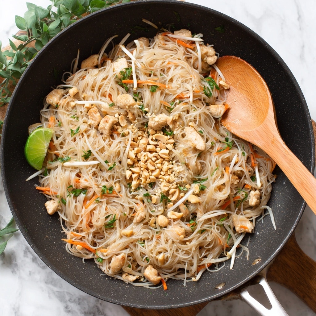 Authentic Chicken Pad Thai Recipe - Recipe Image