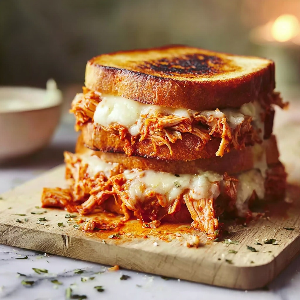 Chicken Parmesan Grilled Cheese Recipe - Recipe Image