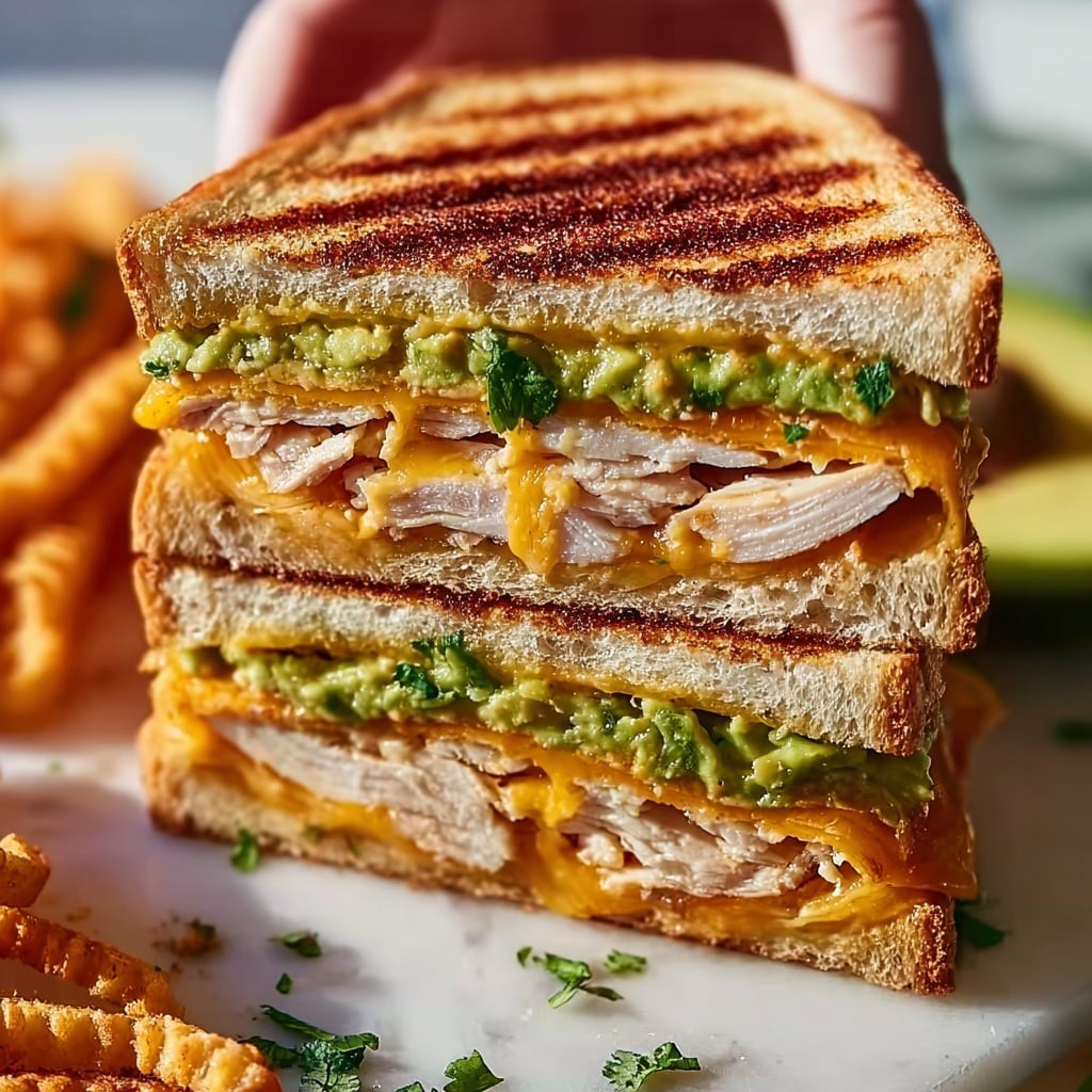Chicken Avocado Melt Sandwich Recipe - Recipe Image