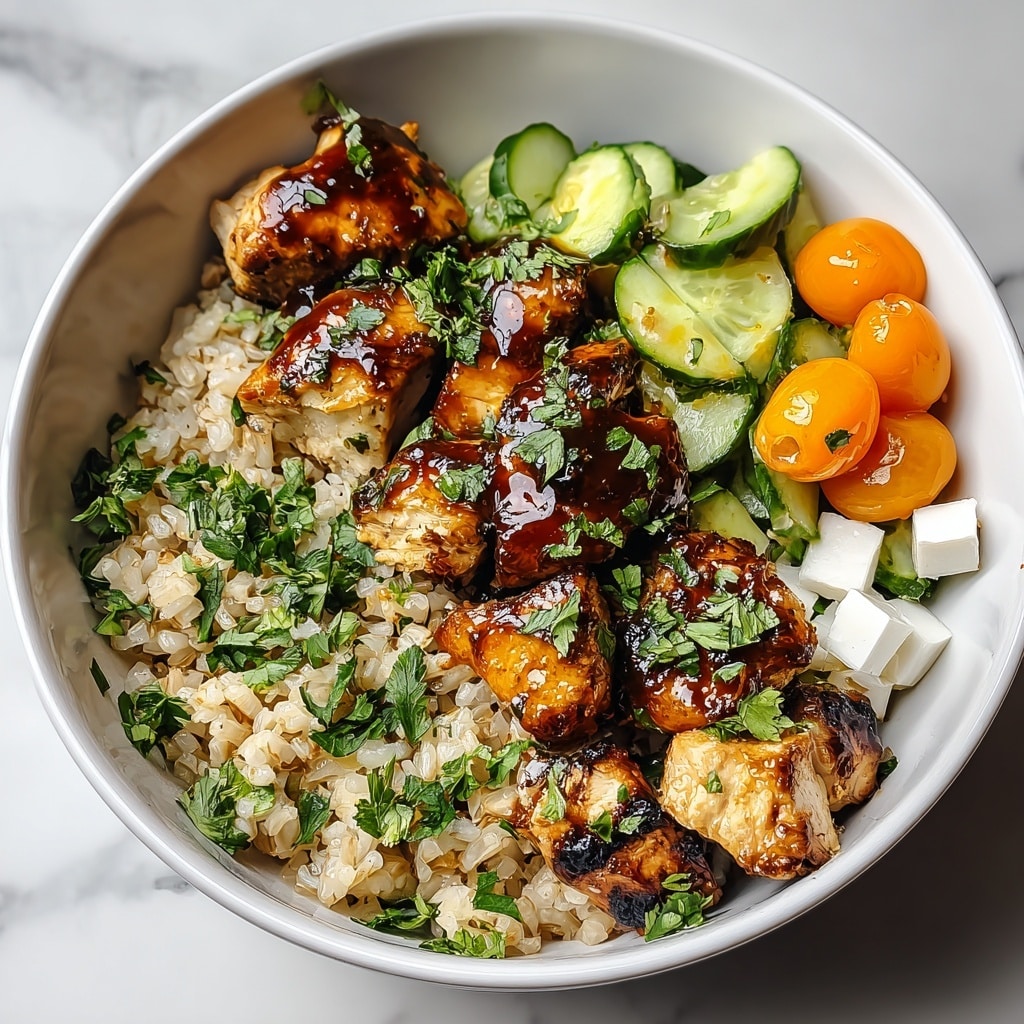 Hot Honey Chicken Bowl Recipe - Recipe Image