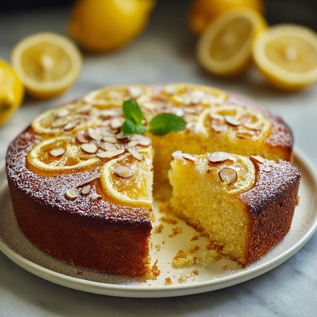 Delightful Citrus Almond Cake Recipe - Recipe Image