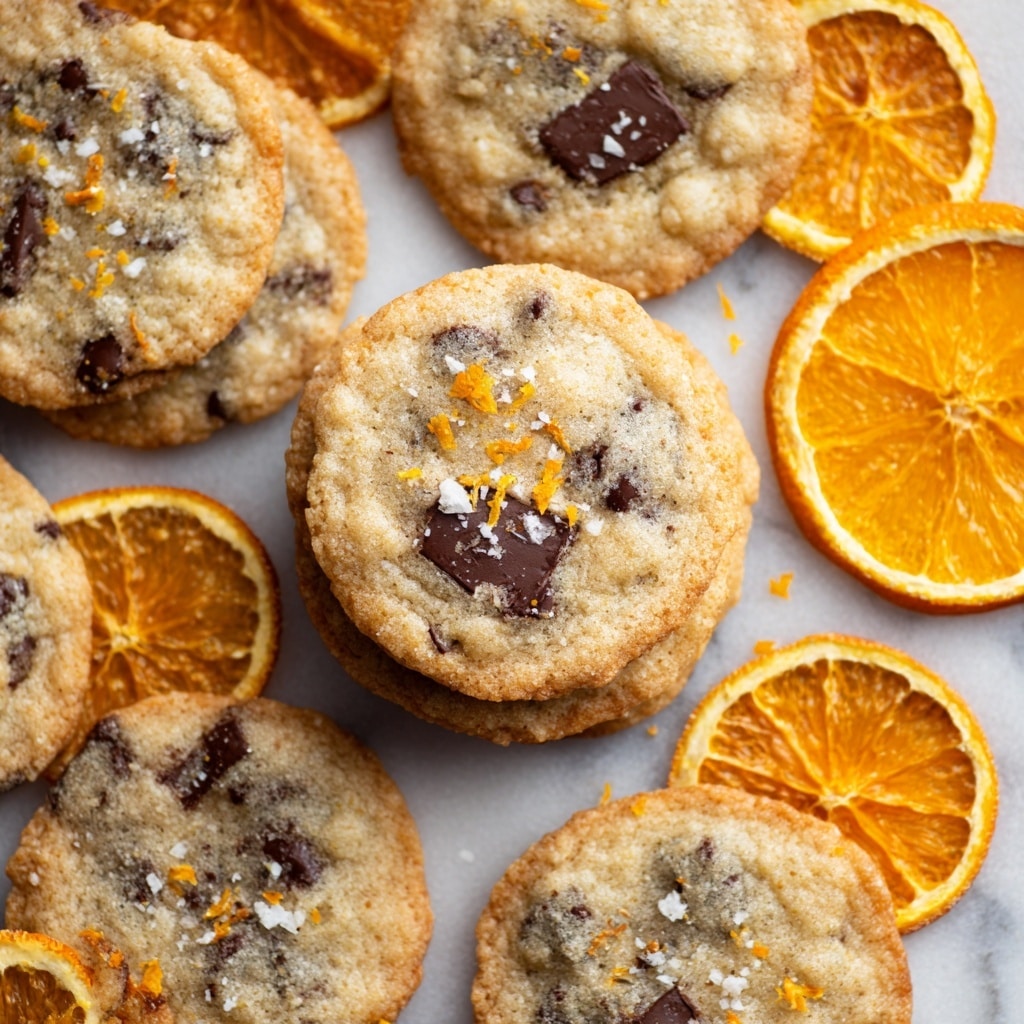 Dark Chocolate Orange Shortbread Cookies Recipe - Recipe Image