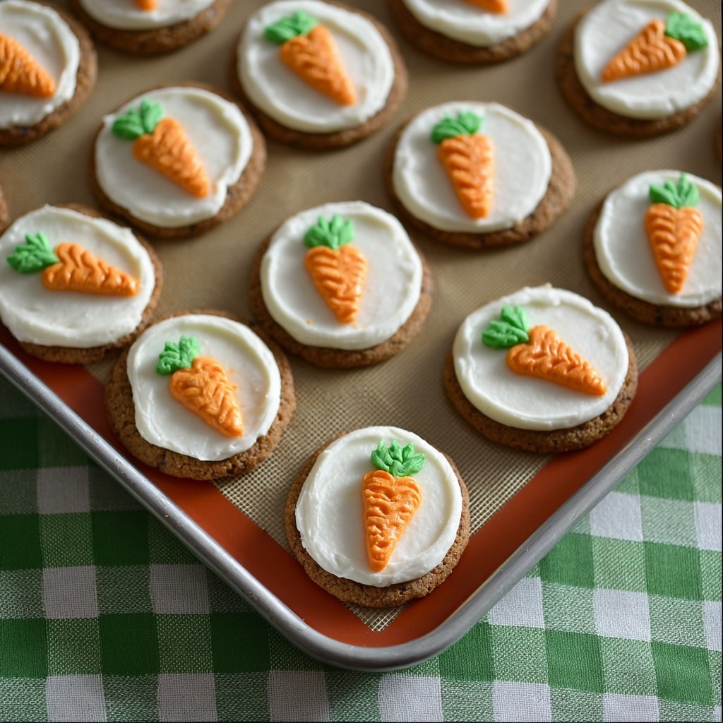 Carrot Cake Cookies with Cream Cheese Frosting Recipe - Recipe Image