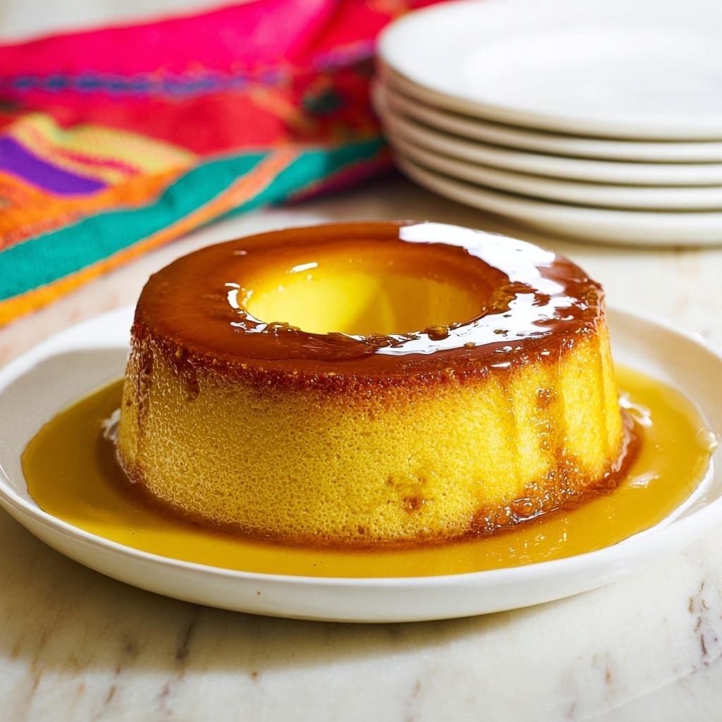 Easy Flan Cake Recipe - Recipe Image