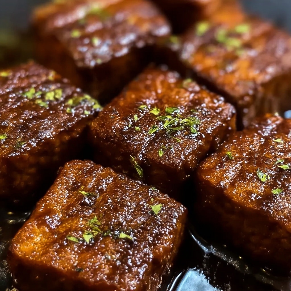 Cajun Garlic Butter Steak Bites Recipe - Recipe Image