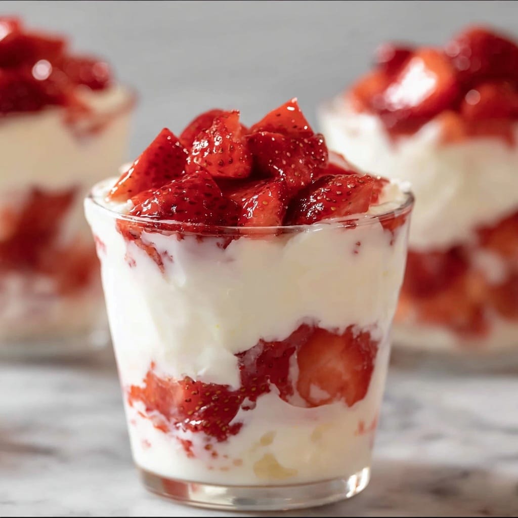 Mexican Fresas Con Crema Recipe - Recipe Image