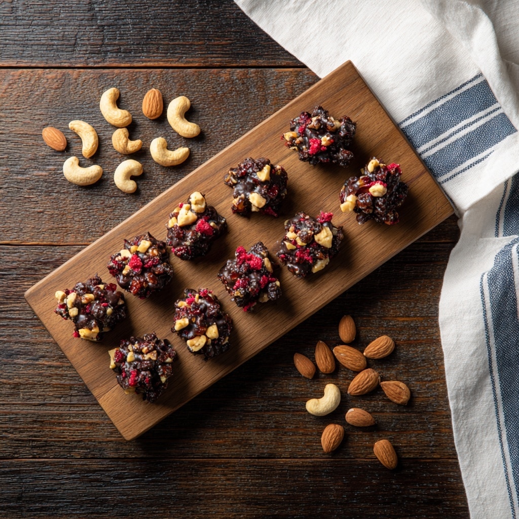 Chocolate Fruit and Nut Bars Recipe - Recipe Image