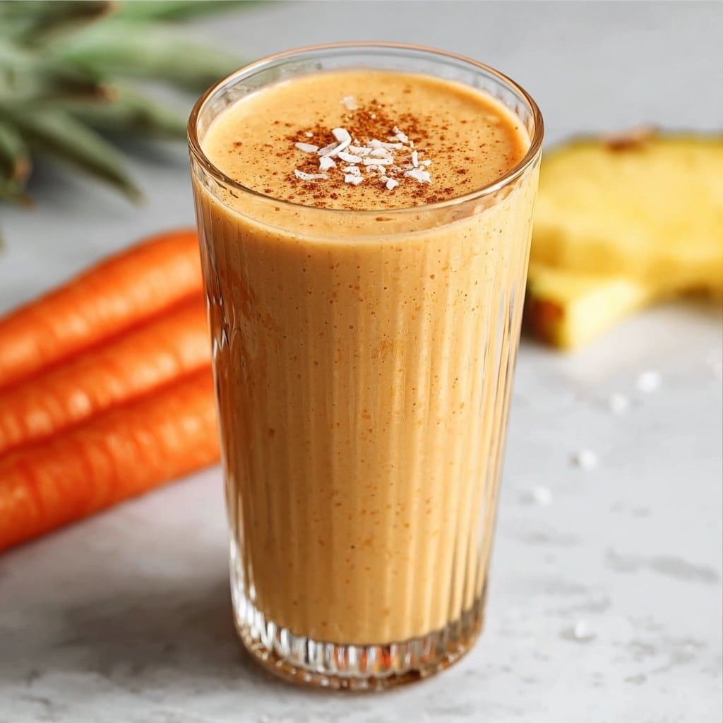 Carrot Cake Smoothie Recipe - Recipe Image