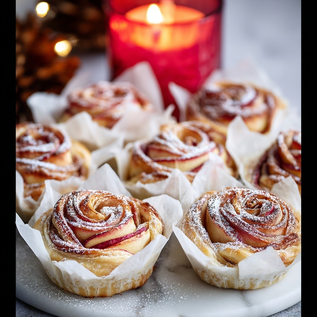 Puff Pastry Apple Roses Recipe - Recipe Image