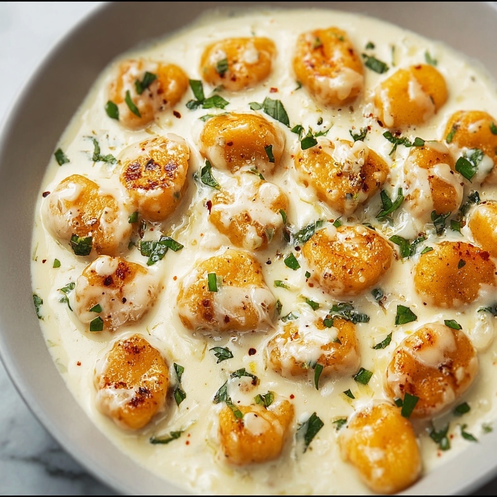 Sweet Potato Gnocchi Pasta Recipe - Recipe Image