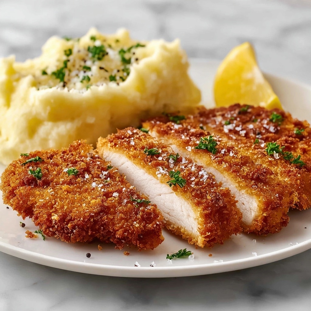 Crispy Chicken Schnitzel Recipe - Recipe Image