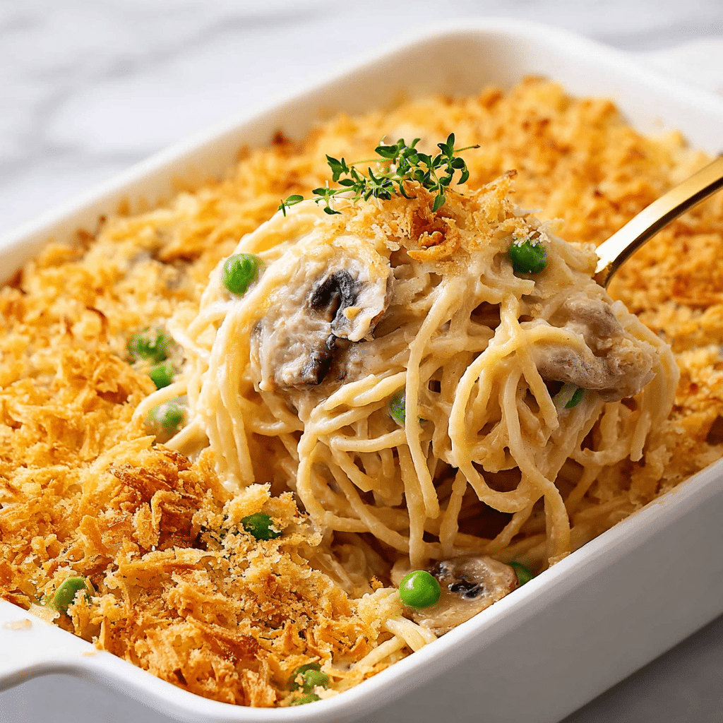 Turkey Tetrazzini Recipe - Recipe Image