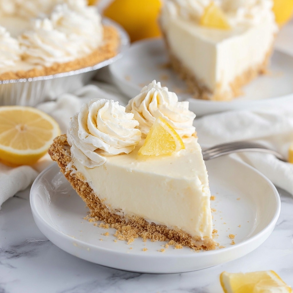 4 Ingredient No Bake Lemonade Pie Recipe - Recipe Image