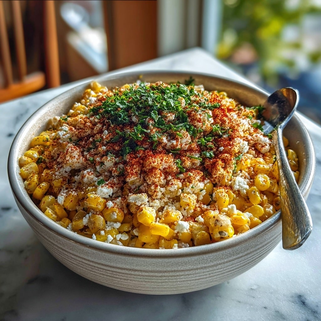 Mexican Street Corn Salad: A Delicious & Easy Recipe - Recipe Image