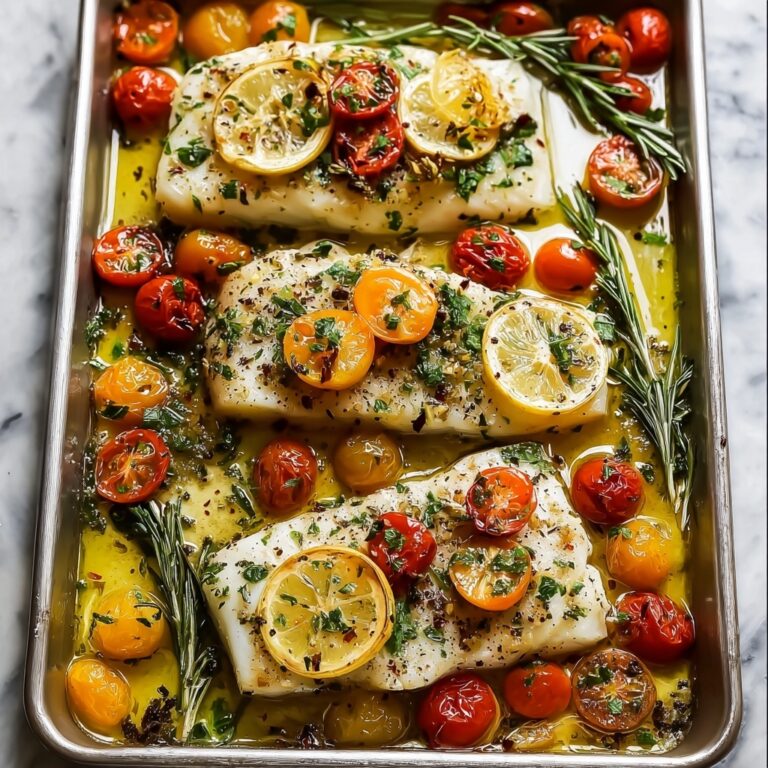 Easy Mediterranean Baked Fish Recipe
