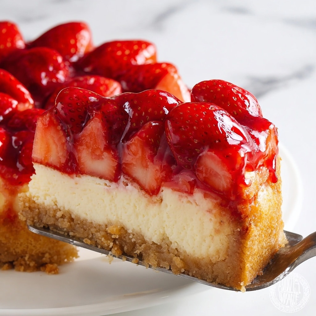 Keto Strawberry Cheesecake Recipe - Recipe Image