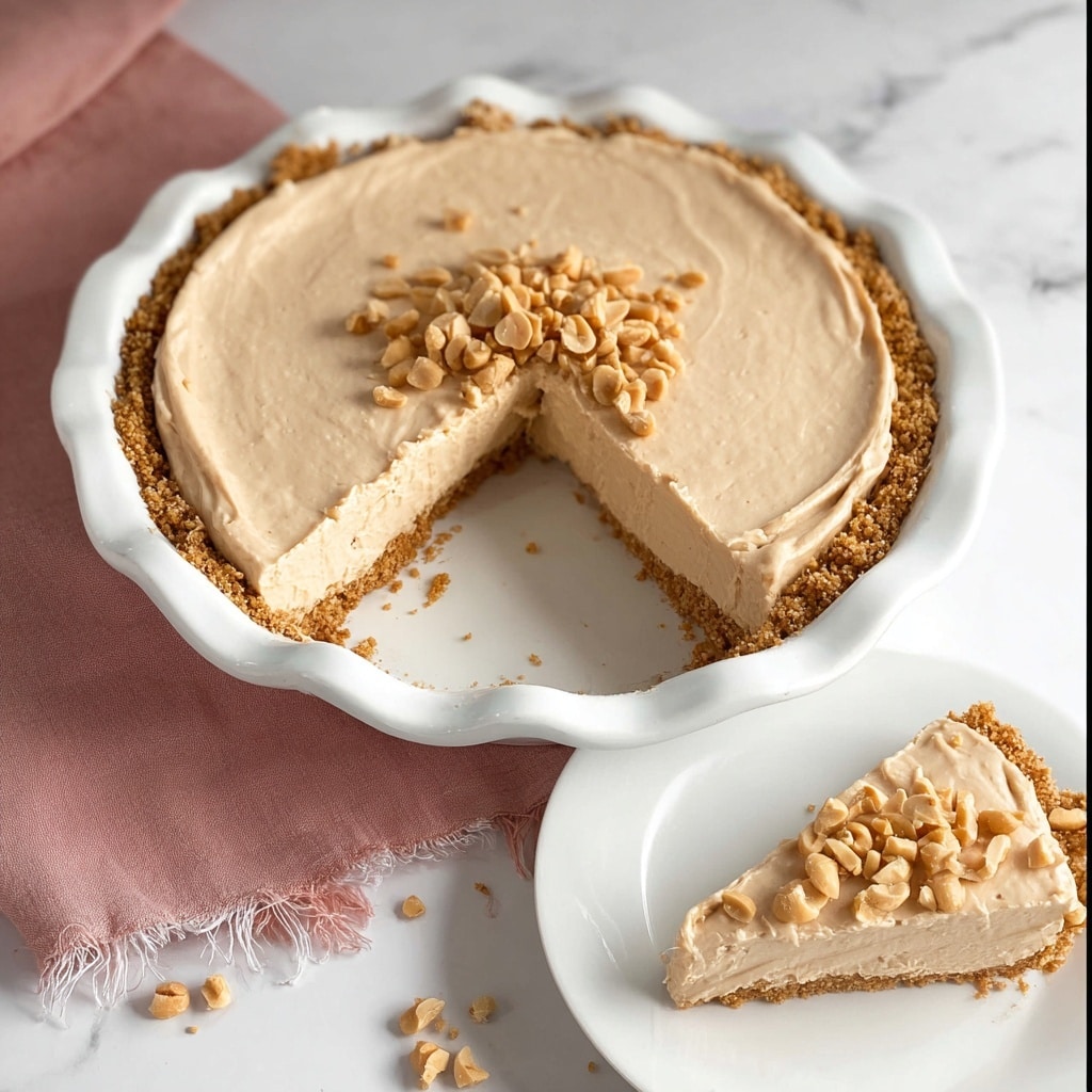 No-Bake Peanut Butter Pie Recipe - Recipe Image