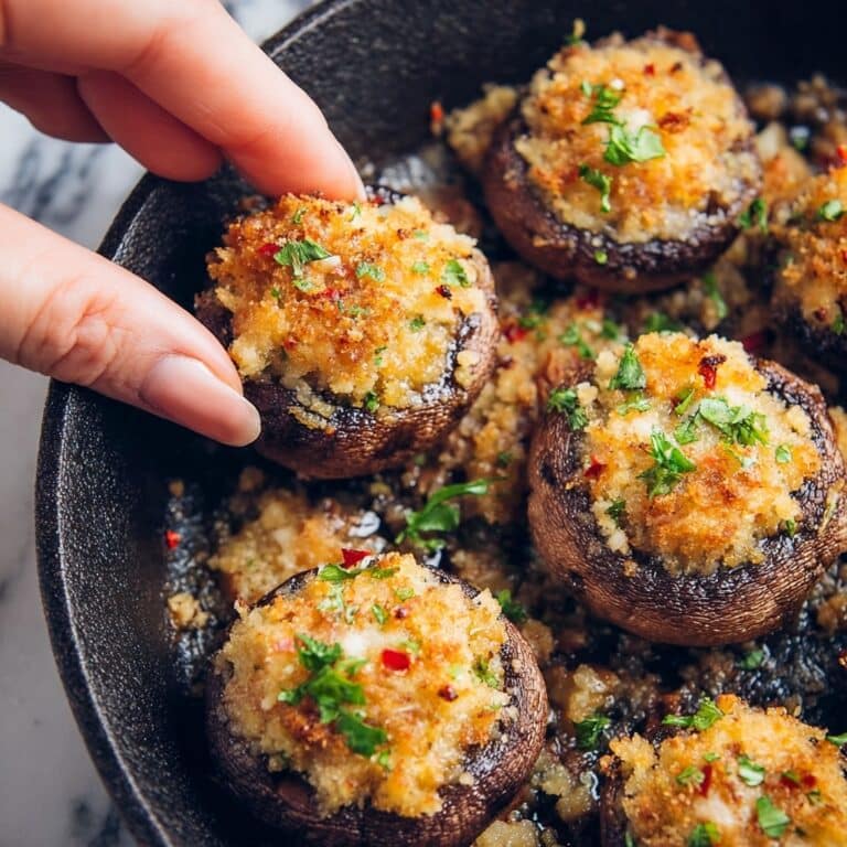 Crab Rangoon Stuffed Mushrooms Recipe