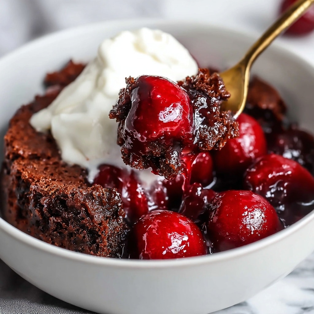 Chocolate Cherry Dump Cake Recipe