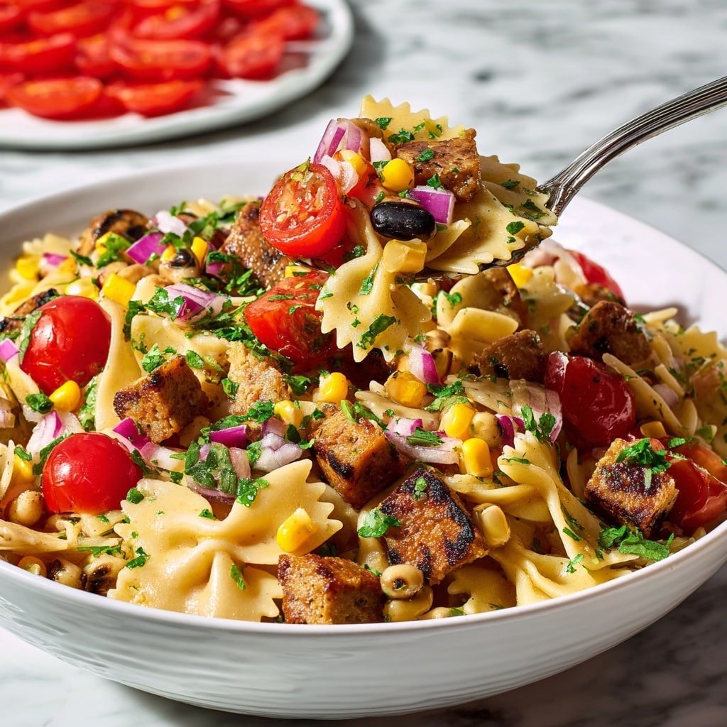 Cowboy Pasta Salad Recipe
