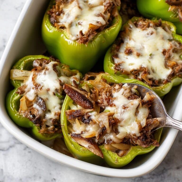 Philly Cheesesteak Bell Pepper Bites Recipe