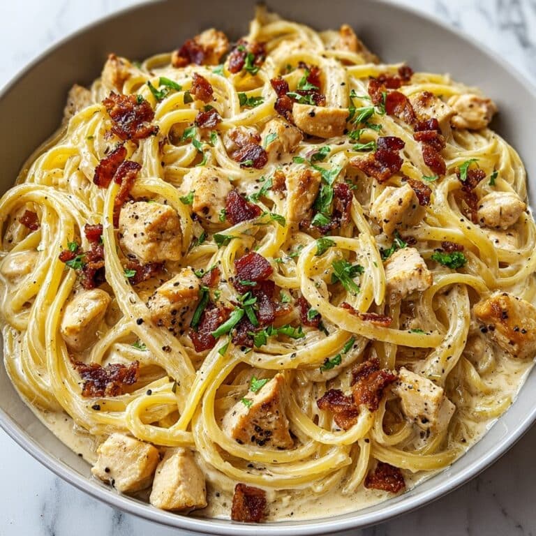 Creamy Chicken Carbonara Recipe