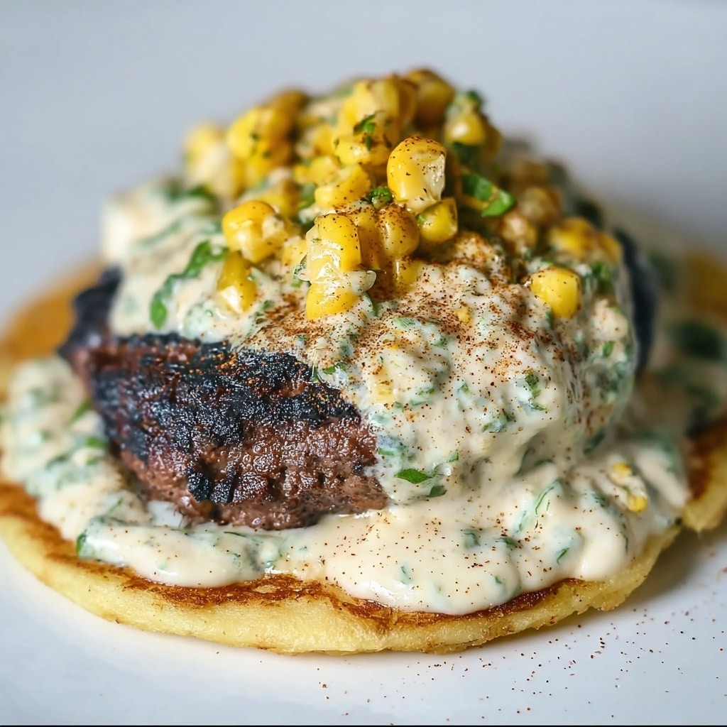 Street Corn Smash Burger Tacos Recipe