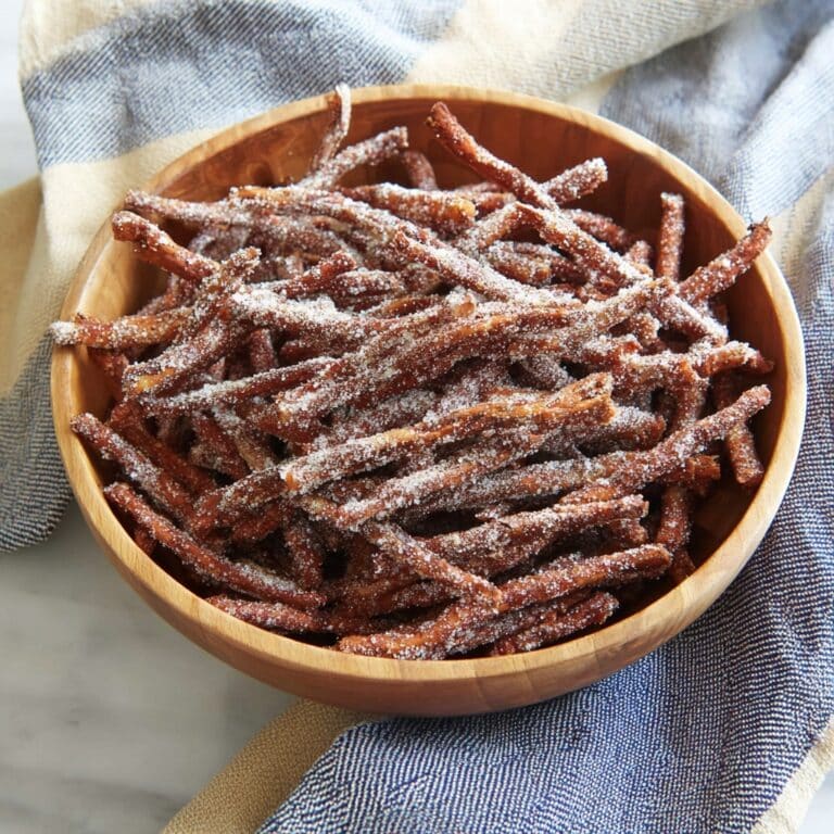 Cinnamon Sugar Pretzel Sticks Recipe
