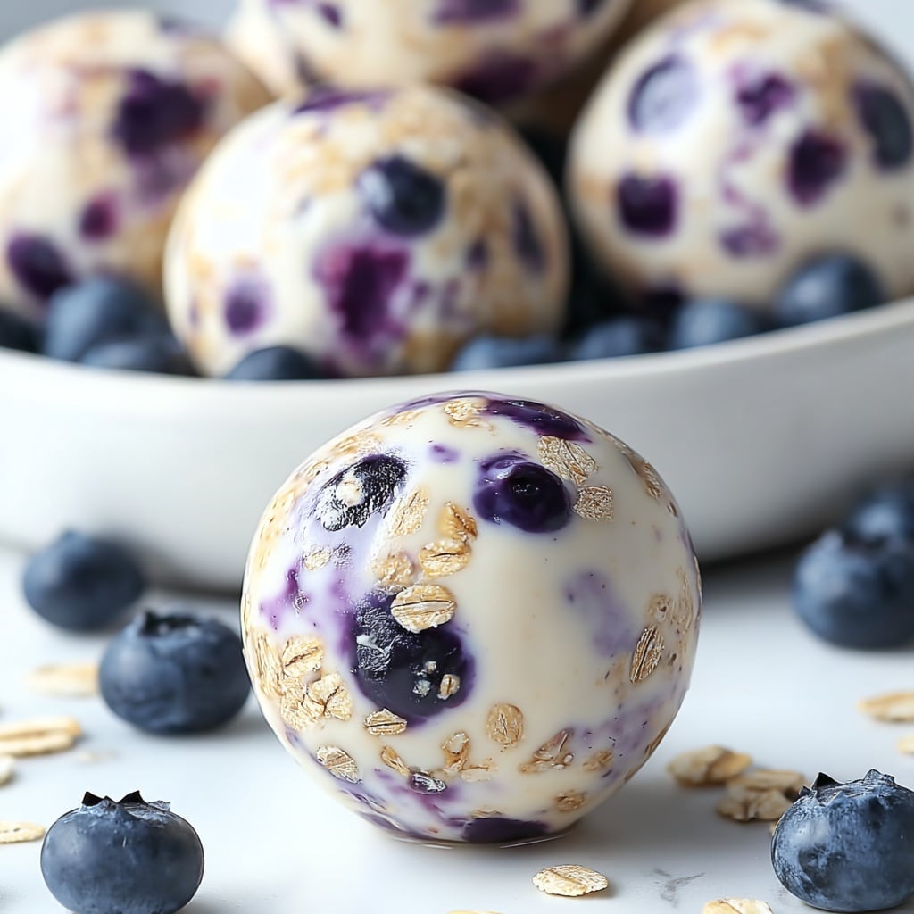 Blueberry Cheesecake Protein Bites Recipe