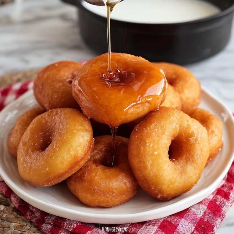 Canned Biscuit Glazed Doughnuts Recipe