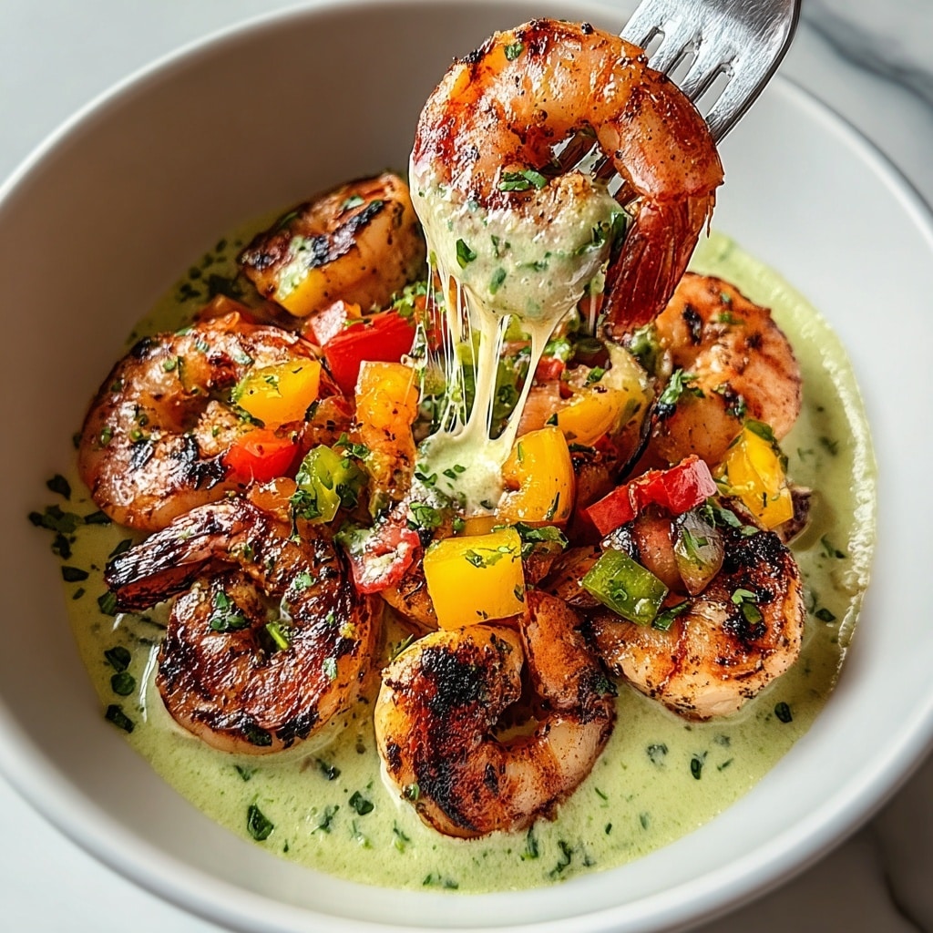 Grilled Shrimp & Avocado Salad Recipe