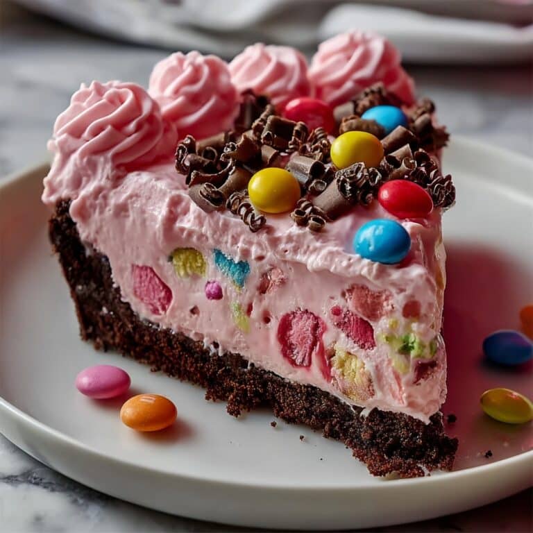 Pink Snickers Cheesecake Recipe