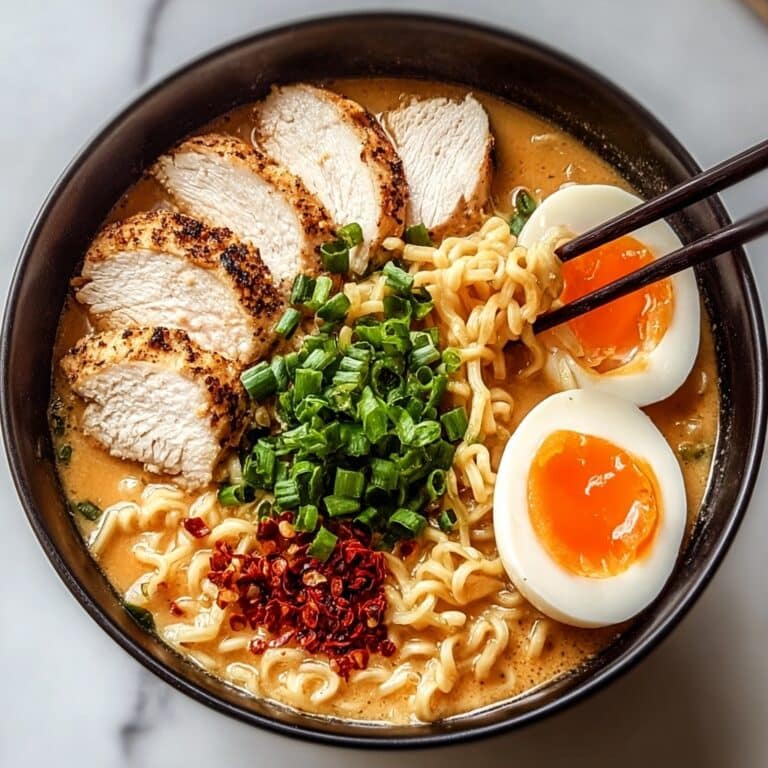 Silky Garlic Chicken Ramen: Ultimate Comfort in a Bowl!