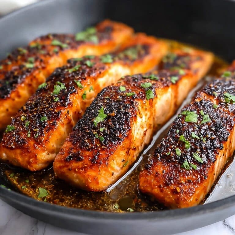 Sweet & Spicy Cajun Honey Butter Salmon Delight