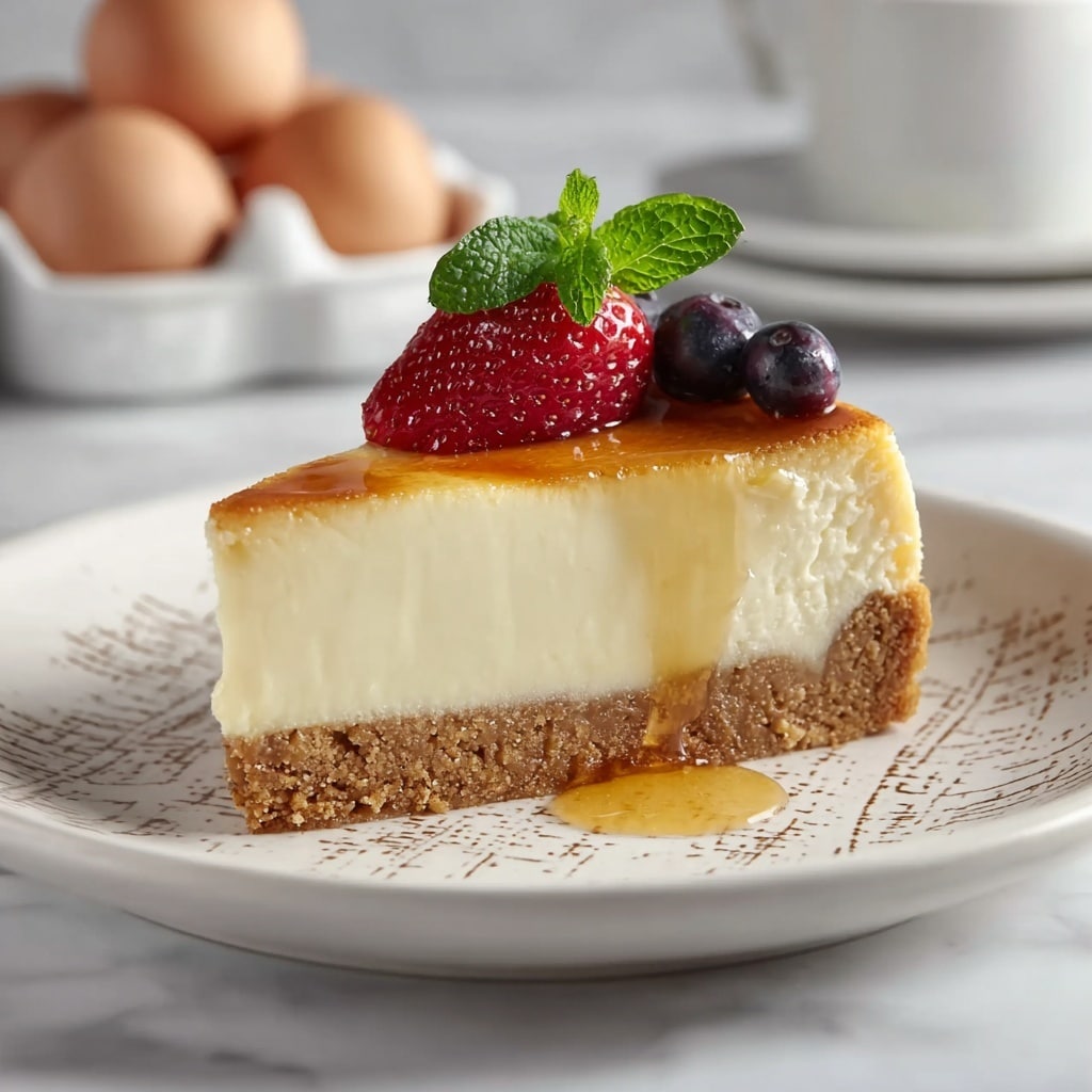 Cottage Cheese & Yogurt Egg Cheesecake - Recipe Image