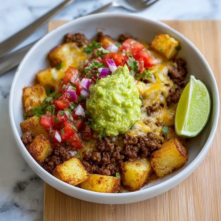 Loaded Potato Taco Bowl Recipe